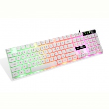 汇佰硕K3500游戏键盘 有些悬浮发光键盘机械手感键盘厂家直销