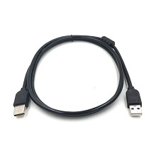 USB对拷线1.5米usb2.0移动硬盘线数据线公对公电脑联机线厂家直销